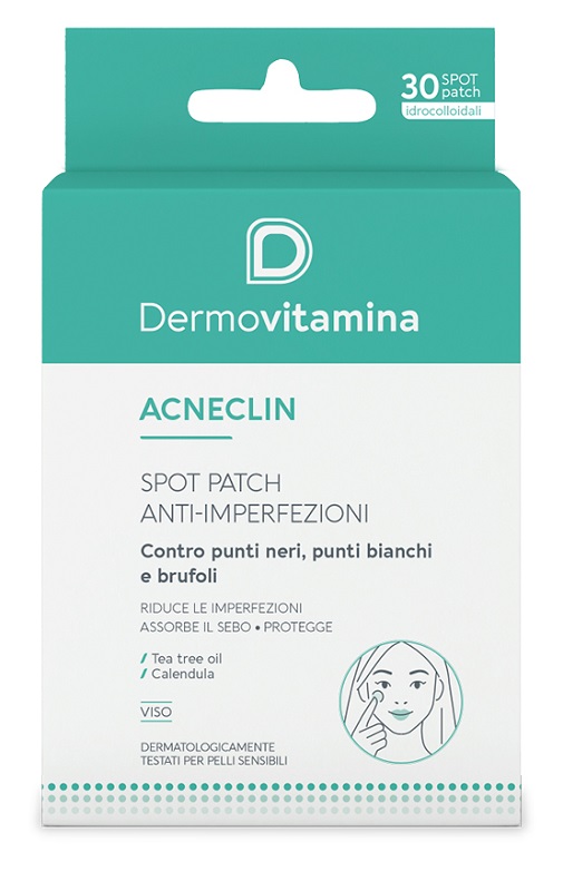 DERMOVITAMINA ACNECLIN PATCH ANTIMPERFEZIONI 30 PEZZI - Farmapanda Srl