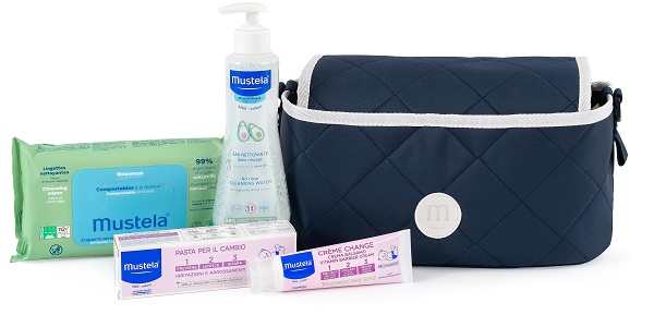 MUSTELA ORGANIZER PASSEGGINO SALVIETTE+FLUIDO+PASTA - Farmapanda Srl