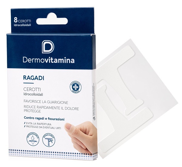 DERMOVITAMINA RAGADI CEROTTI 8 PEZZI - Farmapanda Srl