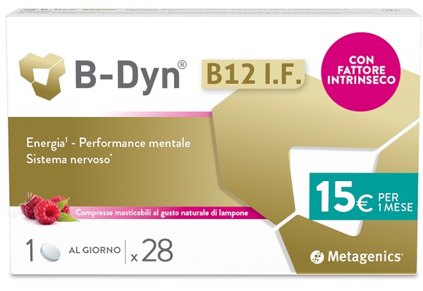 B-DYN B12 IF 28 COMPRESSE MASTICABILI - Farmapanda Srl
