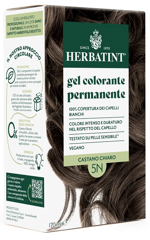 HERBATINT 5N CASTANO CHIARO 170 ML - Farmapanda Srl