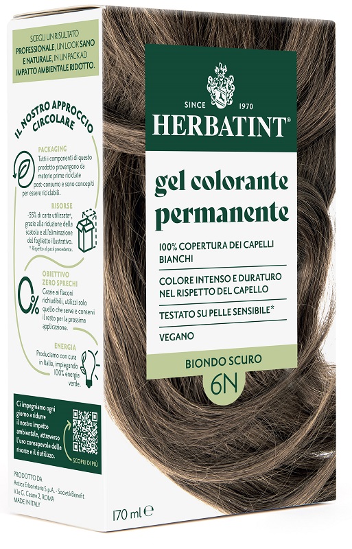 HERBATINT 6N BIONDO SCURO 170 ML - Farmapanda Srl