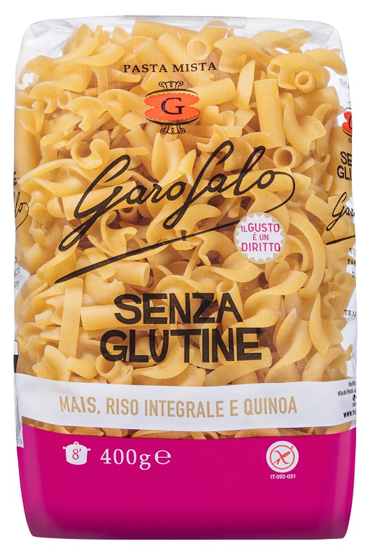 GAROFALO PASTA MISTA DI MAIS RISO INTEGRALE E QUINOA 400 G - Farmapanda Srl