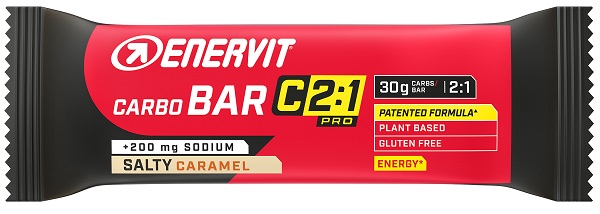 ENERVIT C2:1 PRO CARBO SODIO SALTY CARAMEL 45 G GLUTEN FREE - Farmapanda Srl