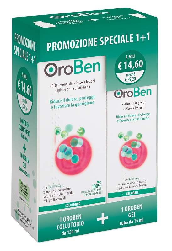 OROBEN COLLUTORIO + GEL CONFEZIONE SPECIALE 1+1 - Farmapanda Srl